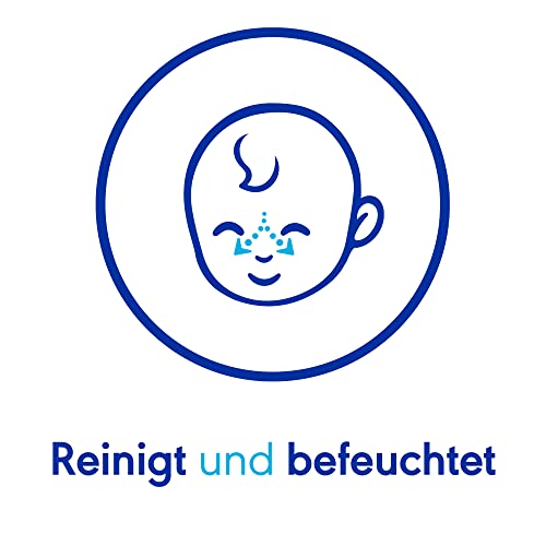 Rhinomer babysanft – natürliches, isotones Meerwasser zur Nasenhygiene von Babys, 20 x 5 ml Einzeldosispipetten