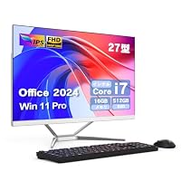 Amazon.co.jp: SOOYA 一体型パソコン 24型 MS Office 2024/Win 11 Pro