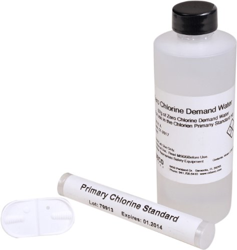 YSI 251392Y Primary Standard for 900 Chlorine Colorimeter, 100ml Volume, 1.5mg/L Chlorine Range
