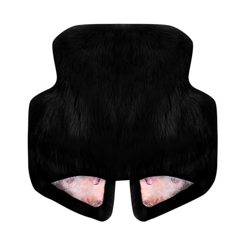 Little Girls' Faux Fur Vest Coat Jacket Outerwear Toddler Baby Girls Winter Waistcoat Thick Warm Coats for Kids3