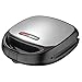 Ardes AR1S15 Sandwich/Panini/Waffle Maker 2 Fette SFIZIO ECO 2 Set Piastre Rigate e Waffle Antiaderenti Griglia Elettrica con Spie Luminose