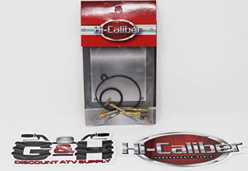 Hi-Caliber Powersports Parts Carburetor Rebuild Kit For 2007-2008 Polaris Outlaw & Sportsman 90 Atvs Carb Repair #TOP1