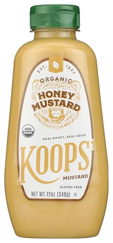 Koops, Organic Honey Mustard, 12 Ounce
