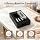 Eyebrow Stamp, Brow Stamp Stencil Kit, Brow Makeup Tool，Black 2：1PC - 5