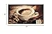Kashi Home Kitchen Rug, Printed Area Rug, Durable Floor, Door Mat, Farmhouse Non-Slip Carpet Latex Backing Beautiful Design, Coffee Bean 20x40 Rectangle
