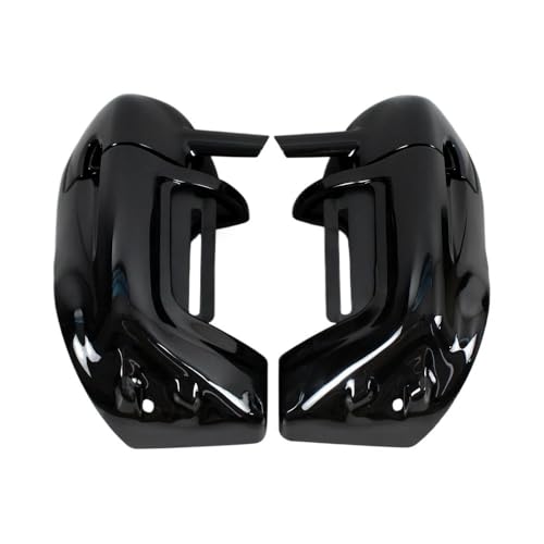 Protección contra quemaduras moto cubierta térmica escape para FLT y FLHRX 1983 a 2012