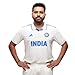adidas India Cricket Test Jersey Men (US, Alpha, Medium, Regular, Regular, White)
