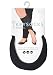 Keysocks Women's Wide Original No Show Sock One Size Fits Most Black