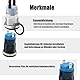 Powice 2X 12MM Wasserdicht Schalter,Druckschalter,Selbstsichernder Taster Schalter1A/6V/12V/24V Geeignet für Hupen, Autoklingeln, Autos usw Mit Draht (überstehend) Schwarz