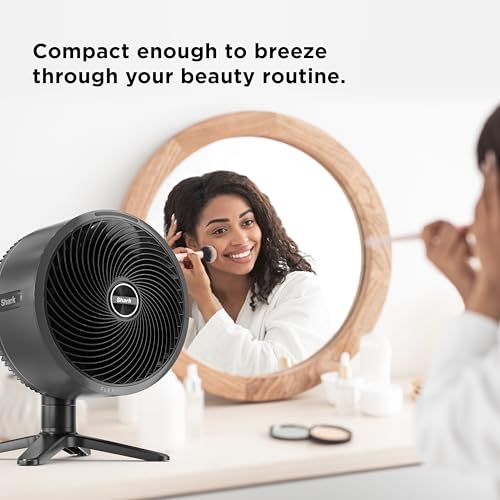 Image of Shark FlexBreeze TableMate Portable Tabletop Fan, Outdoor, Indoor, Corded & Cordless Tabletop Fan, Quiet, Powerful, 70ft Range, Up to 24 Hours of Battery Runtime, for Home,Office and Bedroom, FA151BRN