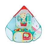 Sophie la Girafe - Piscine à Balles Bébé – Aire de Jeu Pop-Up dès 6 Mois – Jeu Mot...