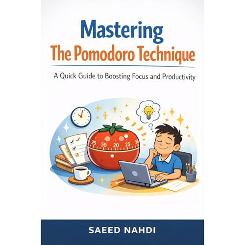Mastering the Pomodoro Technique Audiolibro Por SAEED NAHDI arte de portada