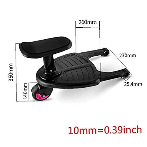 Bord met stoel, kinderbord voor kinderstoel verwijderbaar en monteren voor baby jogger reizen kinderwagen kinderwagen - Image 7