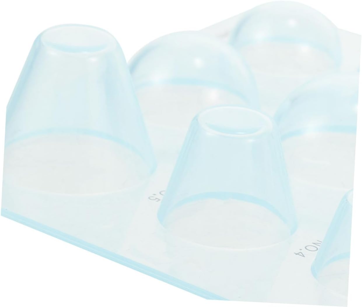 DOITOOL 5pcs Concave-Convex Quilling Tool Set Plastic Molds for DIY Paper Quilling