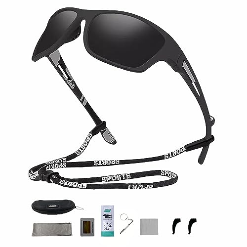 Mejores review On-line Gafas sol police Top cinco. 35 Gafas de sol deportivas polarizadas TAC para hombre y mujer, gafas de sol para ciclismo al aire libre, gafas con protección UV para conducir, pescar y otras actividades al aire...