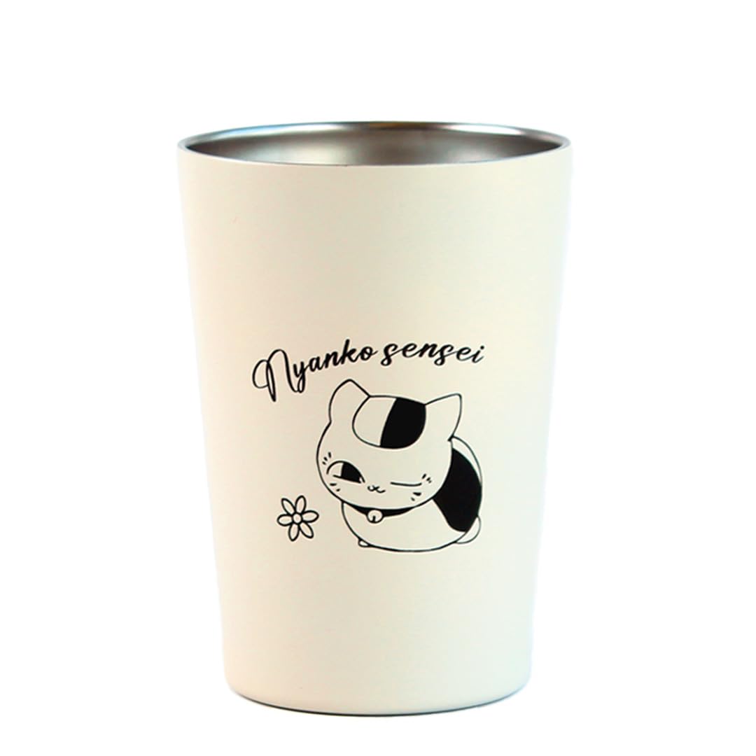 メルカリで本日中に売れなければ300円❗「心眼ニャンコ」 Amazon.co.jp: 夏目友人帳 ステンレスタンブラー ニャンコ先生