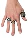 elope Jack Sparrow Costume Pirate Ring Set