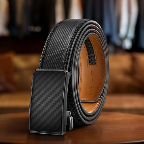 Men Belt-Ratchet Adjustable Belt Conceal Carry For Gift Men Dress Casual Jeans 1 3/8