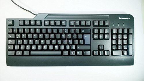 Image of Lenovo KU-0225 USB Black Keyboard(not a Mechanical Keyboards,Rugged Keyboards,Rough & Tough Keyboards,Perfect for Wrists,mac Desktop Keyboards)