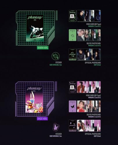 THE BOYZ PHANTASY PT.2 Album K-POP Format Platform Version Aléatoire Scellée