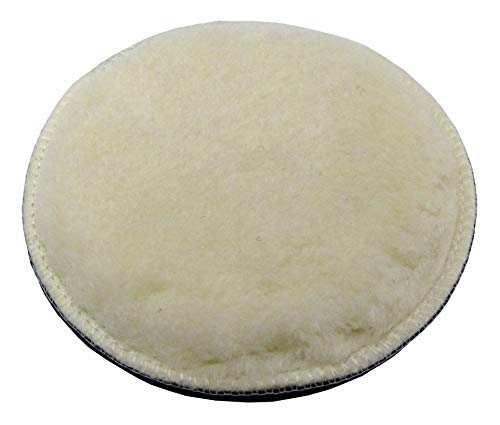 Elitexion 7 Inches Backing Plate For Polishing Buffering Soft Wool With Hook And Loop Pad - 5/8 Inch Tpi Spindle #TOP3
