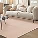 Self Adhesive Carpet Tiles 20x20 Inch, Square Peel and Stick Floor Carpet, Beige Camel Removable Rug Tiles with Bitumen Backing, Easy DIY Installation for Bedroom Living Room Office, No Tools Needed