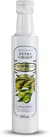 Azeite De Oliva Extra Virgem Premium Arbequina E Arbosana Prosperato 500Ml, Azeite Extravirgem De Oliva (Arbequina E Arbosana), Amarelo, Frutado Maduro Suave, Leve Amargor E Picância, Delicado E Vers