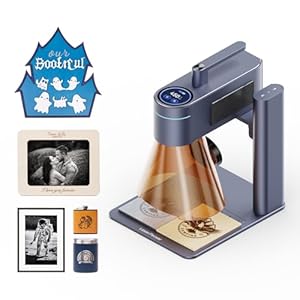 Laserpecker 4 (Basic) dubbele lasergraveermachines voor bijna alle materialen, draagbare, ultrasnelle lasersnij- en graveermachine voor metaal, hout, glas, acryl, sieraden en nog veel meer