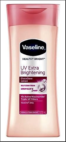 Vaseline Healthy Bright UV Extra Brightening Gluta Glow Body Lotion 200 ml