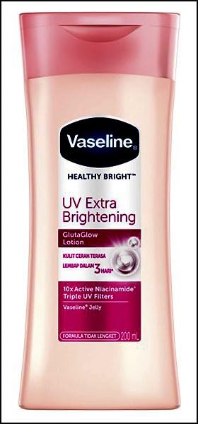 Vaseline Healthy Bright UV Extra Brightening Gluta Glow Body Lotion 200 ml