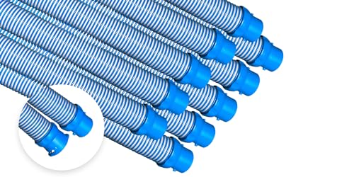 Destroyer Plastics One Year Manufacture Warranty Universal Swimming Pool Vacuum Cleaner Hose Compatible with Zodiac Baracuda MX6 MX8 X7 T3 T5 Length 3ft (1meter)" (10, Zodiac Twist Lock)