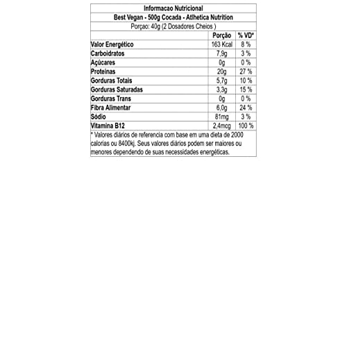 Athletica Nutrition Best Vegan Cocada 500G