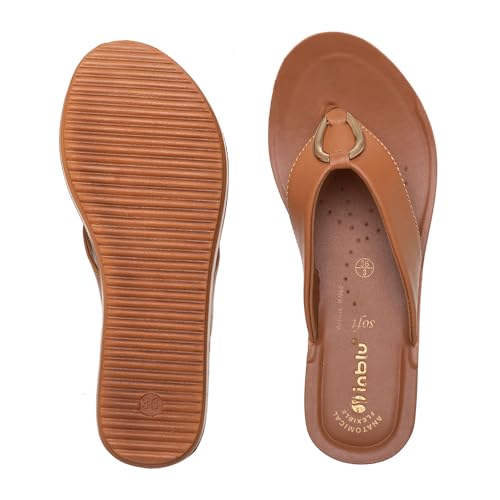 Image of inblu Stylish Fashion Slipper for Women | Comfortable | Lightweight | Anti Skid | Casual Office Footwear (BM60)