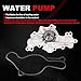 Autodevil Engine Timing Chain Kit Water Pump Fit for Ford Flex Taurus Edge/Explorer/Police 2011-2019 3.5L 3.7L for MKS MKX MKZ 2001-2006 3.7L Replace AT4Z-6268-A