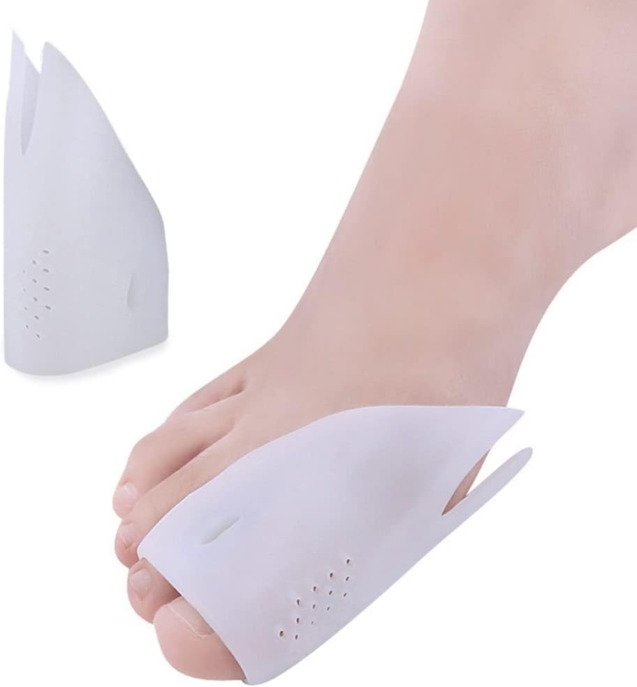 DEAVER Wearable Shoes Split Toe Big Bone Orthosis Adult Bunion Correctors,Gel Care Straightener, Protector for Men Women Pain Relief Separation