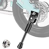 LEICHTEN Kids Bike Kickstand for 12/14/16/18/20 Inch Wheel Children's Bicycle Single-Side Kick Stand Rear Mount Bikes Support Racks