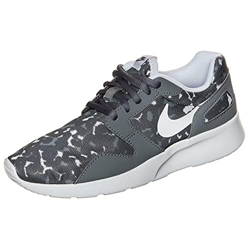 Nike Kaishi Run Print, Sneakers Basses Femmes 39 - Cool Grey/White-Wolf