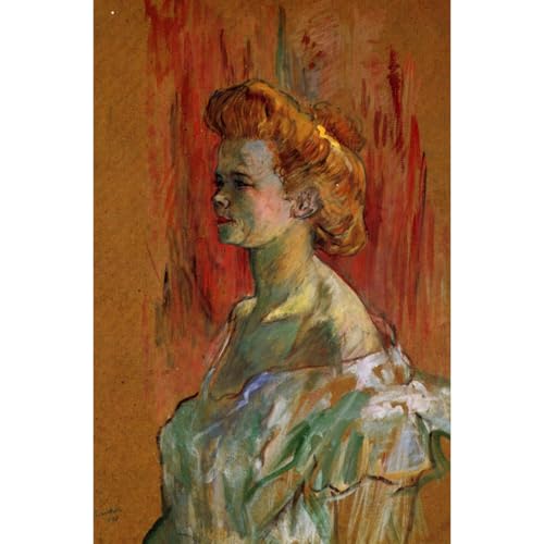 Toile Toulouse-Lautrec Housewoman ARTICULOZY grand format 101 cm