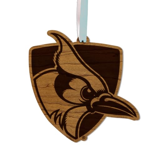 LazerEdge Johns Hopkins Blue Jays Christmas Ornament - Handcrafted from Cherry Wood - Officially Licensed Product