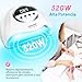 Imagen de JODSONE Lámpara de uñas semipermanentes UV LED 320W