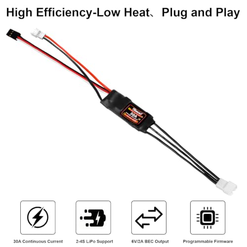 Upgrade Your RC Experience with 30A Brushless ESC and USB Linker for SCX24 TRX4M - Image 3