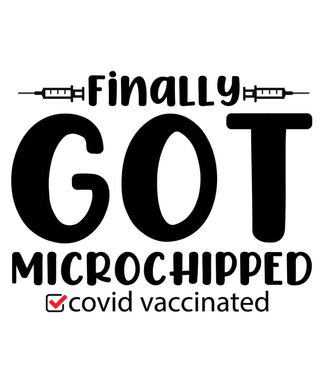 Poster A2 Canvas Covid Vaccinated Décoration Murale Motivante
