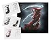 UMR-Design AS-087 Grim Reaper Airbrush Stencil Template Step Step Size M