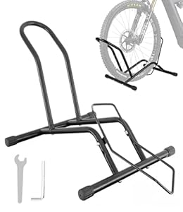 Huifoo Freistehend Fahrradständer 16-29 Zoll Schwarz