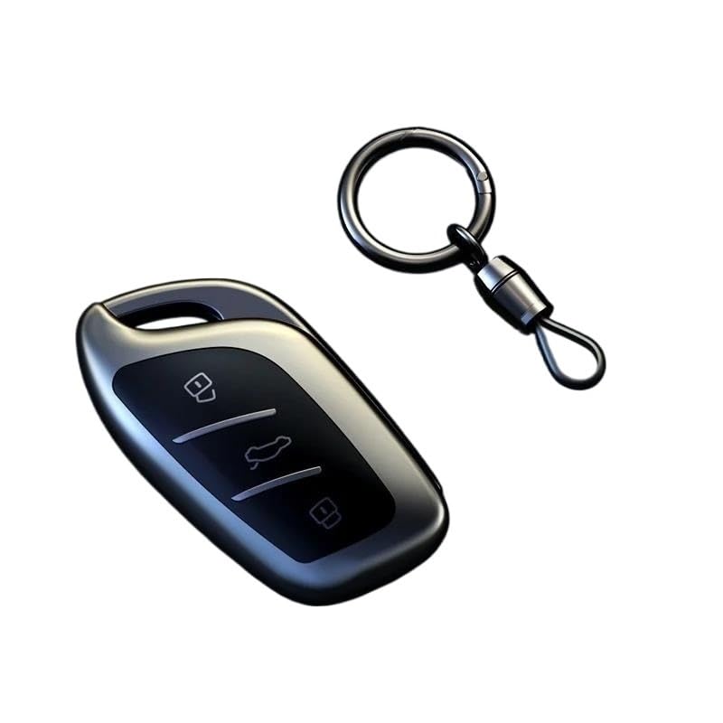 Étui porte-clés pour MG 4 et ZS EV en gris titane robuste