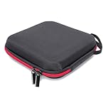 Reinforced Hard Carrying Case for External Blu-ray DVD CD Player Shock-Proof Large Storage Bag, Abrasion Resistant Protective Travel Carry Case for DVD BD Burner Portable USB Optical Drive