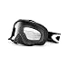 Oakley Crowbar Graphic Frame MX Goggles (True Carbon Fiber Frame/Clear Lens, One Size)