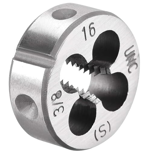 7/16-14 UNC Round Die, Machine Thread Right Hand Threading Die, Alloy Tool Steel Screw Thread Cutting Die