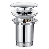 Genormtes Einbaumaß 1 1/4 Zoll; Einfache Montage und leicht zu reinigen.