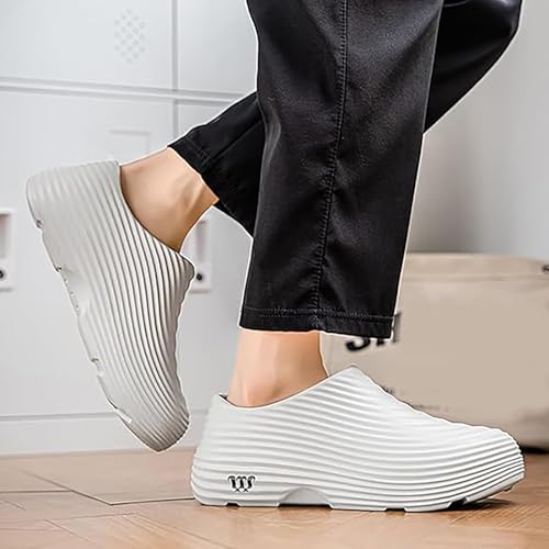 Winter Warm Fleece Armadillos,Fur Lined Clogs for Men Women,Waterproof Anti-Oil Walking Slipper Unisex3